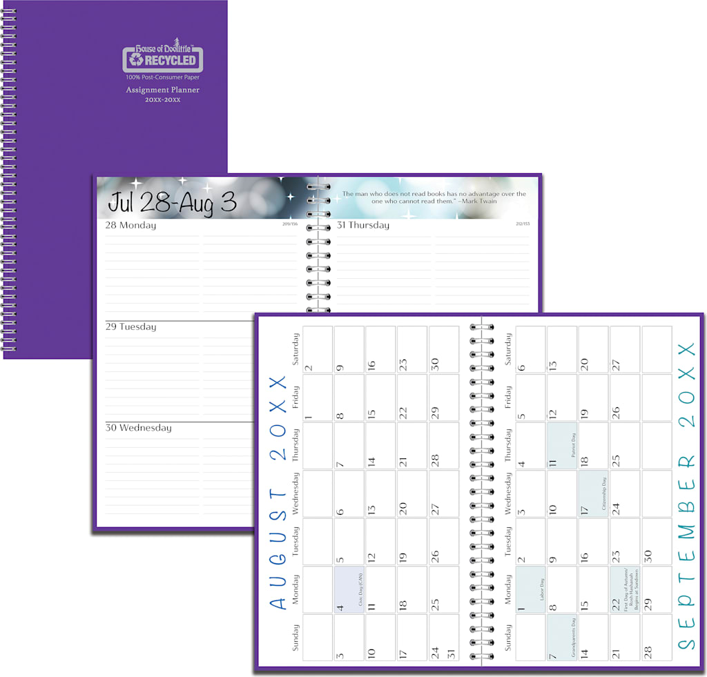 2026 Academic Year Planner 5 x 8