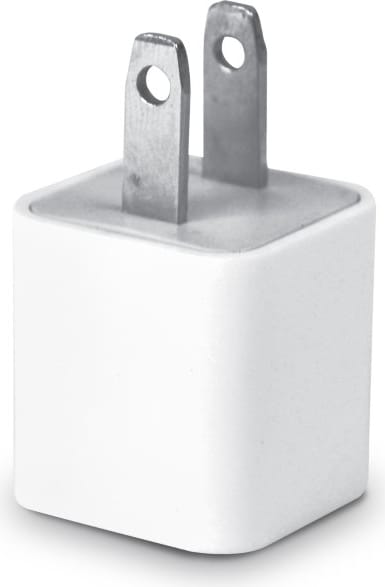 USB WALL CHARGER IESSENTIALS WHT