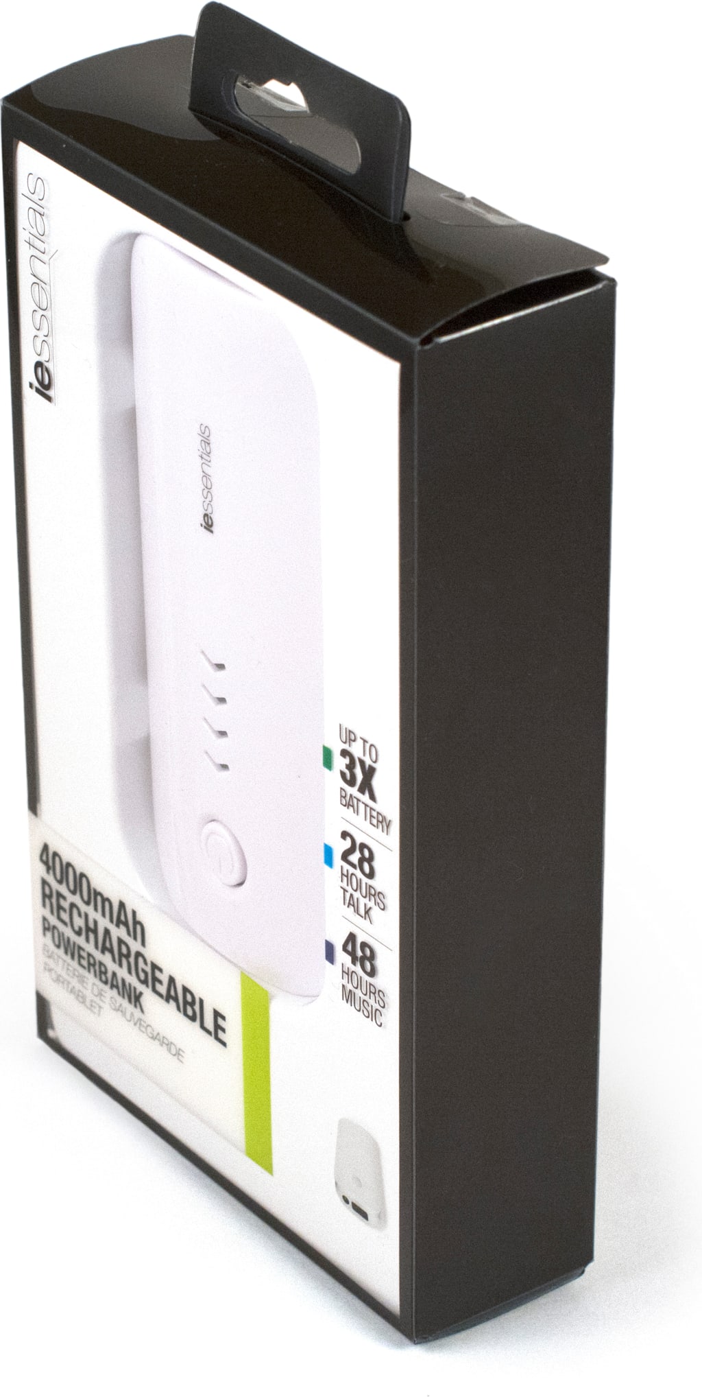 IESS 4 000MHA POWER BANK WHITE