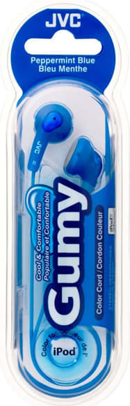 EARBUDS/GUMY PEPPRMINT BLU JVC