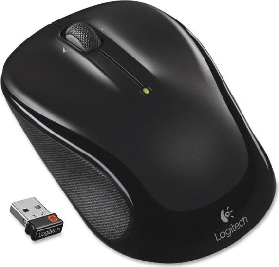 LOGITECH M325 WIRELESS MOUSE BLACK - ONLINE ONLY