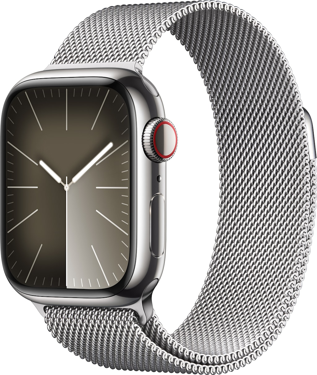 WATCH S9 CEL 41 SLV SS SLV MIL