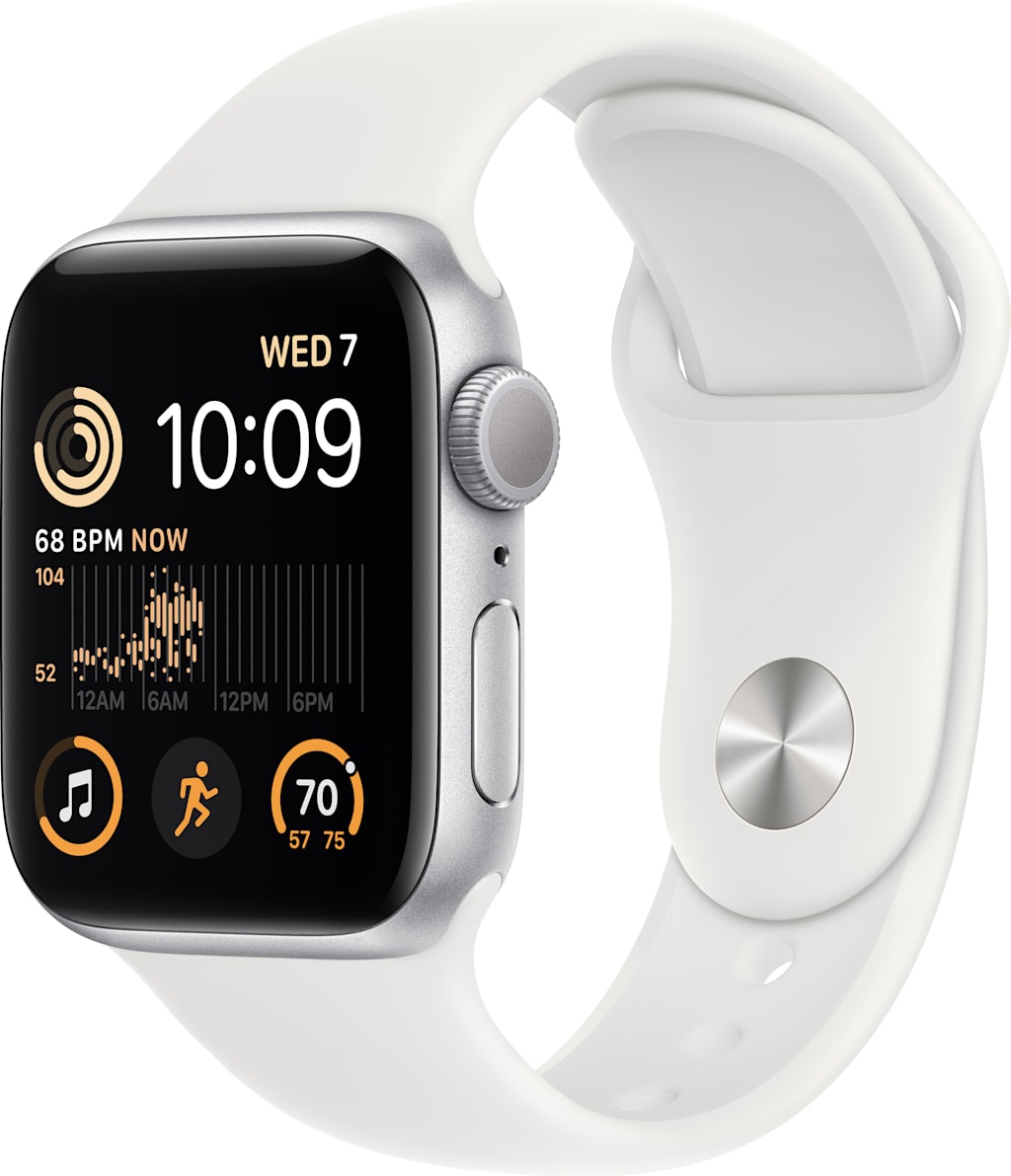 APPLE WATCH SE GPS 44 SLV AL WHT M/L