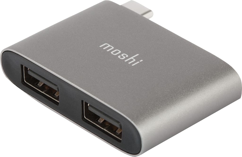MOSHI USB-C DUAL USB-A ADPTR