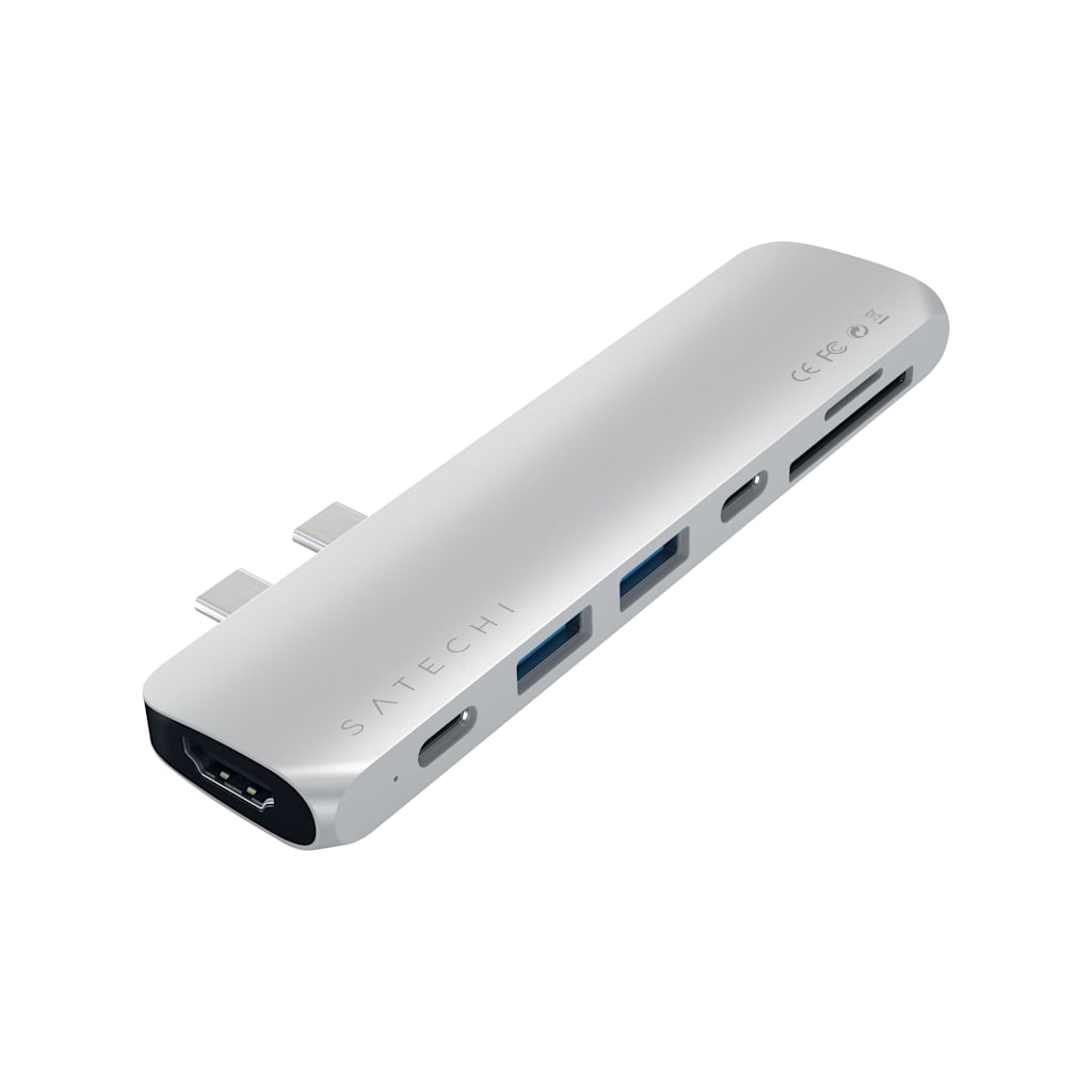 ALUM TYPE C PRO HUB ADPTR SILVR - ONLINE ONLY