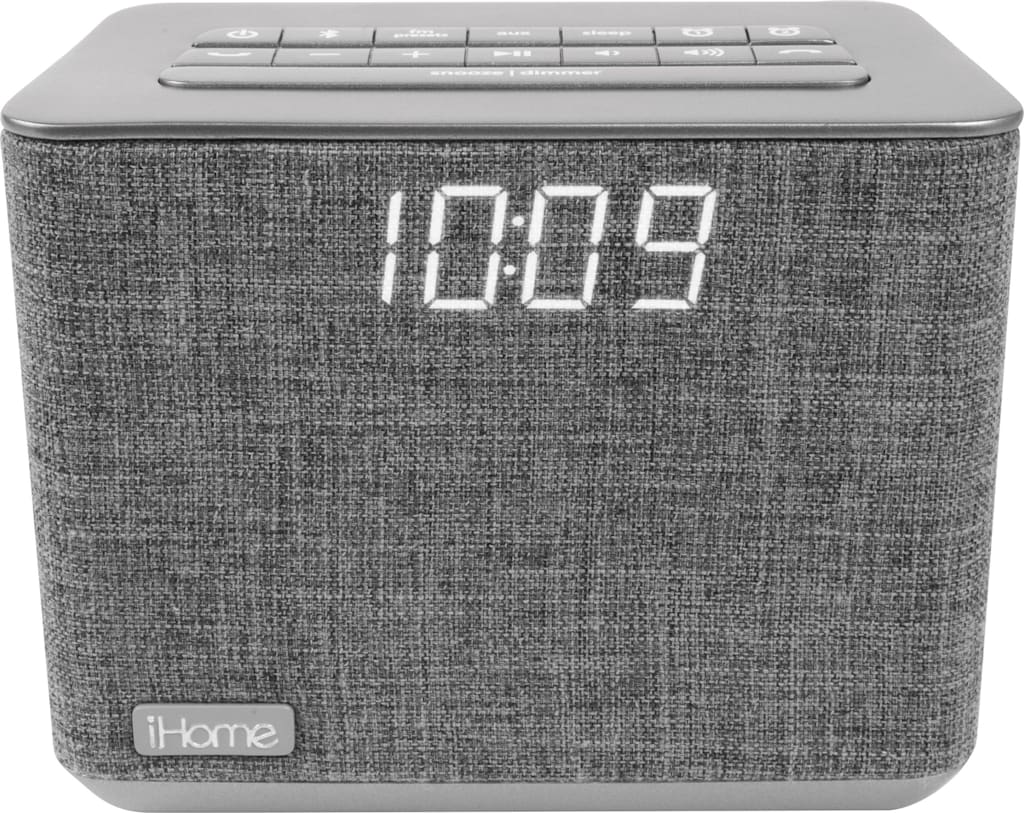 IHOME BT CLOCK RADIO W/USB