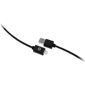 IE 10FT BRAID LIGHT USB BLACK