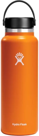 Hydro Flask Stainless Wide Mouth Water Bottle Flex Cap 40oz