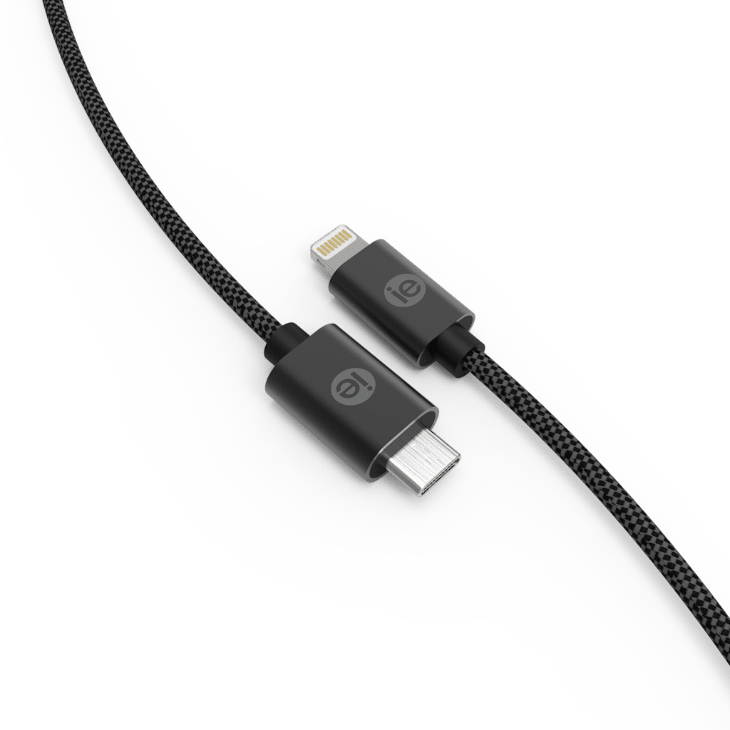IESS USBC LIGHTNING CBL BLACK