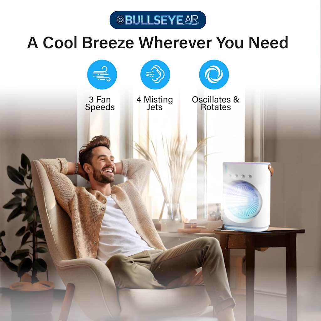 Rechargeable Misting Fan
