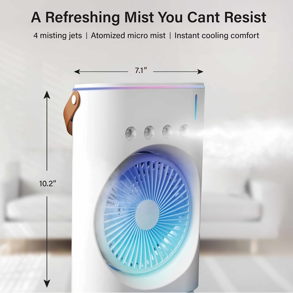 Rechargeable Misting Fan