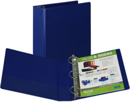 Samsill 2" 3 Ring Binder