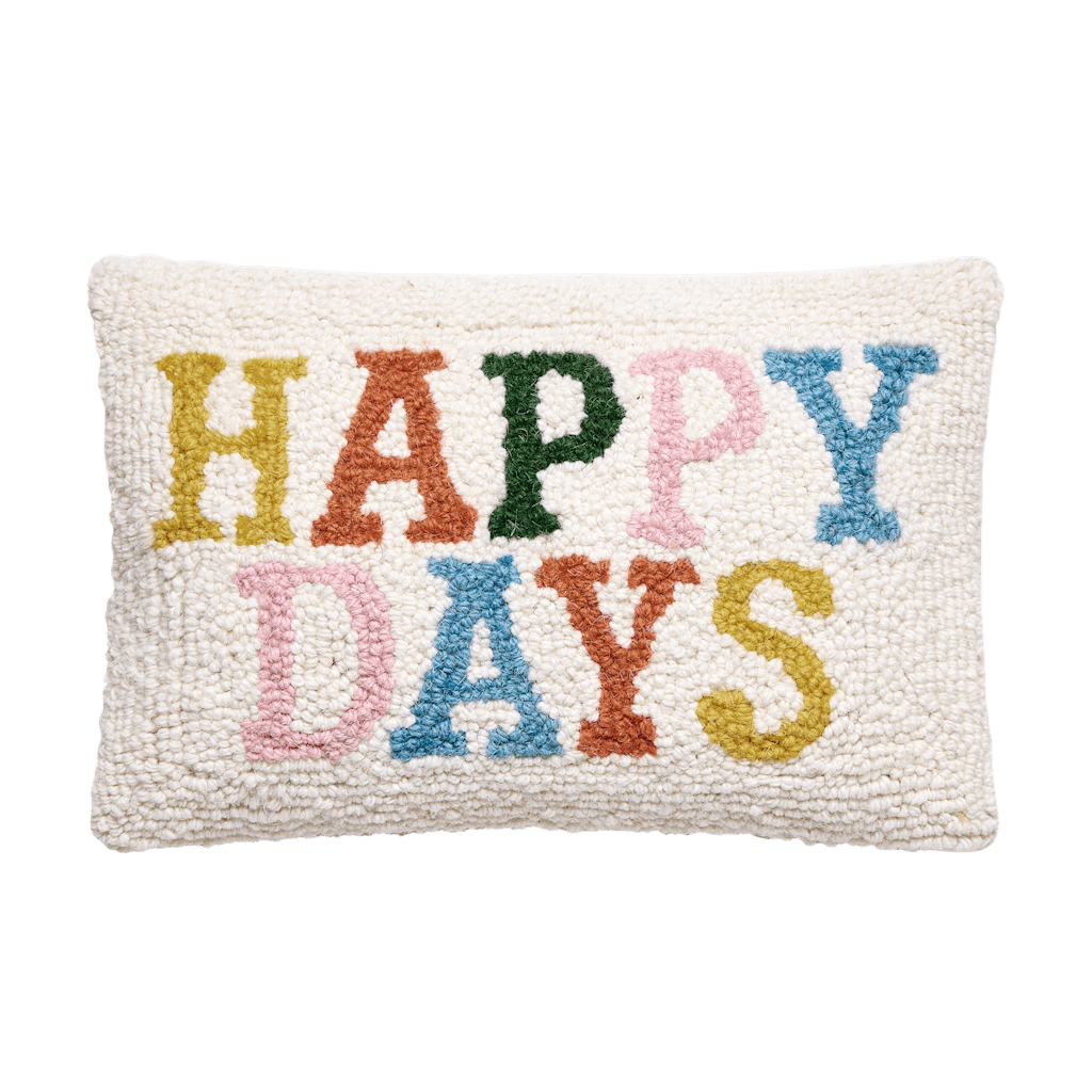 Happy Days Hook Pillow