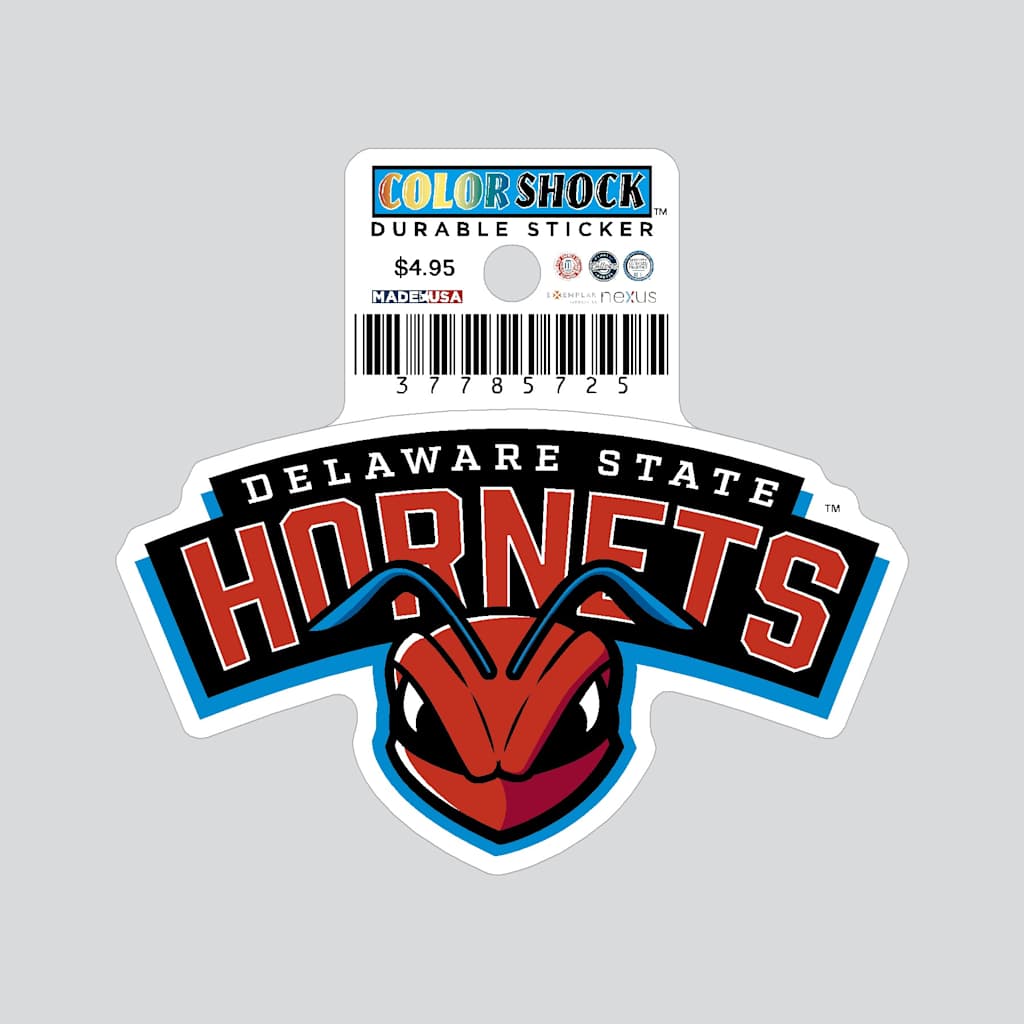 Delaware State University Durable Sticker