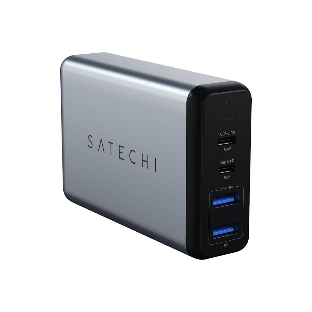 DUAL TYPEC PD TRVL CHRG SPCGRY - ONLINE ONLY