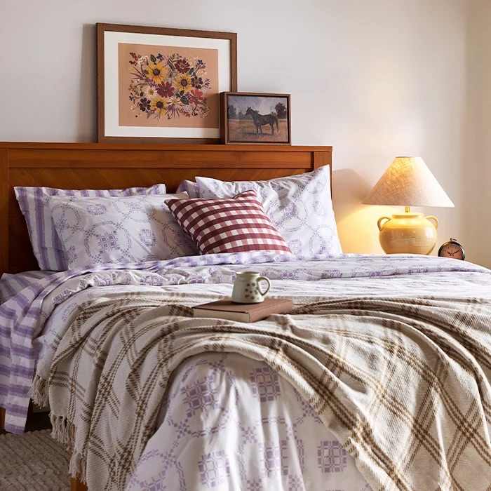 Woven Rings Duvet Cover