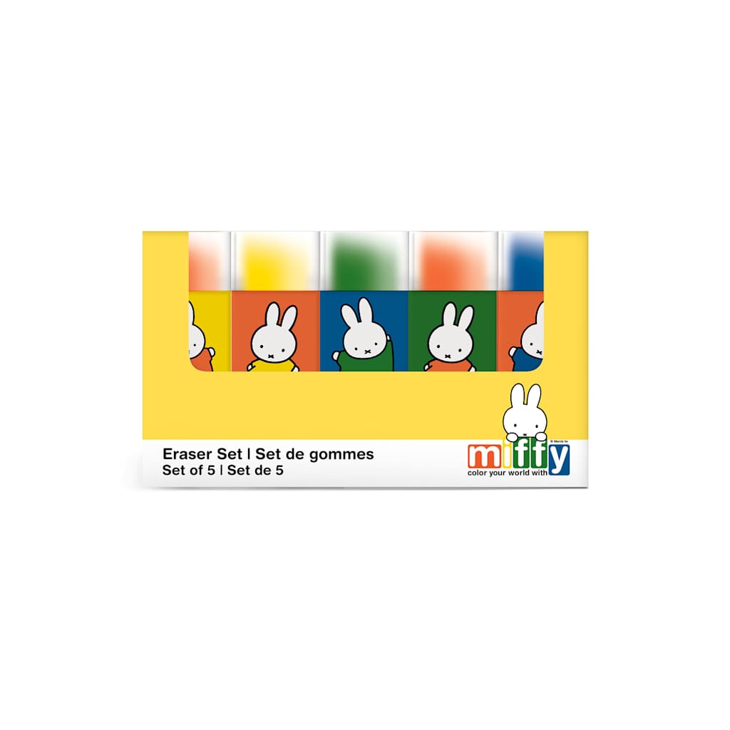 Classic Miffy Block Eraser Set