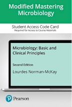 Mastering Microbiology with Pearson eText Access Code for Microbiology : Basic and Clinical Principles