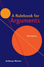 A Rulebook for Arguments