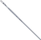 BASICS BRUSH FLAT #4 LONG HANDLE