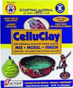 CELLUCLAY INSTANT PAPIER MACHE WHITE PACK 1 LB