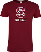 South Carolina State Ladies T Shirt Softball - ONLINE ONLY