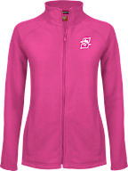 Stetson Ladies Fleece Full Zip Jacket Primary logo - ONLINE ONLY