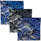 OMBRE PAISLEY BANDANA  3-PACK