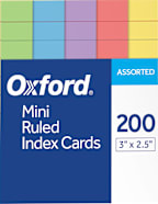 INDEXCARD MINI COLOR 3X2 200CT
