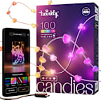 TW CANDIES HRTS LEDStr 20F100C