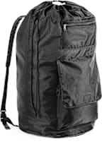 Whitmor Dura-Clean Laundry Backpack - Black
