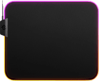 QcK Cloth Gaming Mouse Pad with Two Zones (Medium) (Black) - ONLINE ONLY