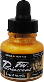 PEARLESCENT INK  1 OZ AUTUMN GOLD