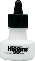 HIGGINS INK WHITE 1 OZ