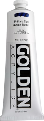 Heavy Body Acrylic Pthalo Blue/Green Shade 5 oz.