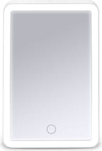 iHome Beauty Portable Lighted Vanity Mirror with Bluetooth Speaker in White - ONLINE ONLY