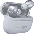 Happy Plugs Air 1 Zen True Wireless Earbuds, Silver