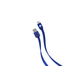 4FT C2A 2.0 Flat Cable Blue