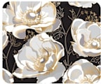 OTM BLK MOUSE PAD W/LILIES