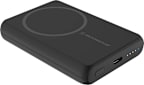 Scosche MagSafe GoBat Qi Wireless Power Bank 5000mAh w/ USB-C Port, Black - ONLINE ONLY