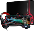 HyperGear 4-in-1 Gaming Kit, Red
