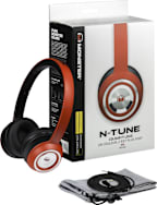 Monster NTune On-Ear Headphones with Mic Red - ONLINE ONLY
