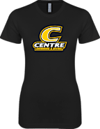 Centre Next Level Ladies SoftStyle Junior Fitted Tee Swimming and Diving - ONLINE ONLY