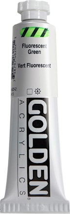 FLUORESCENT ACRYLIC GREEN 2OZ