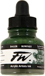 FW ACRYLIC INK 1OZ SAP GREEN