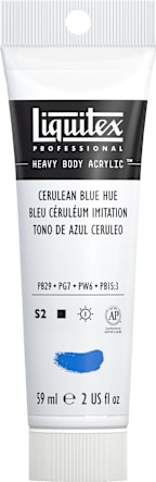 Heavy Body Acrylic 2oz Cerulean Blue Hue