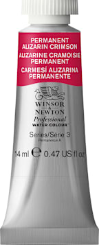 Professional Watercolor 14mL Permanent Alizarin Crim