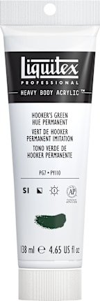 HB ACRYLIC 4.65OZ TUBE  HOOKERS GREEN HUE PERMNANET