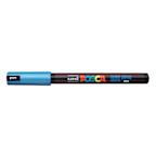 Posca Paint Marker PC-1Mr Extra Fine Metallic Blue