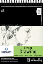 DRAWING CLASSIC CREAM 24 SHEETS 9x12